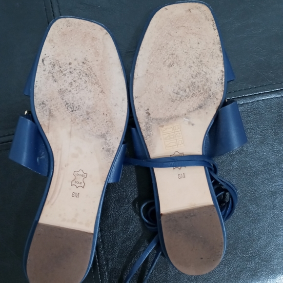 Tory burch sandals sz 8 - Picture 2 of 2